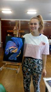 Claudia and the fish