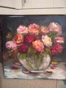 Heaven Scent Original Oil painting by Susan FarringtonSold but others available