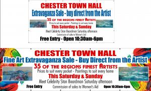 Town Hall Banner plus smaller banners