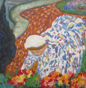 a Corner of a Van Goh's painting demo